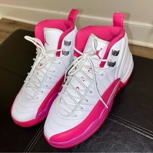 Women's Pink and White Sneakers